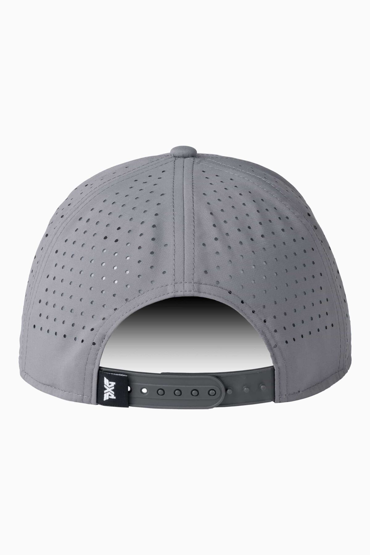 Men's Dog Tag 5-Panel Snapback Cap - Charcoal/Teal Logo - One Size Charcoal